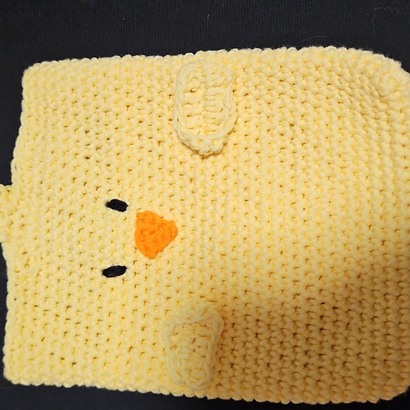 Yellow Crochet Chick E-reader Sleeve - Picture 2 of 6